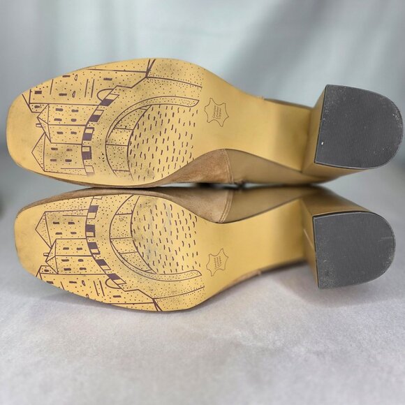 Bella Vita Women's Quincy Square Toe Zippered Booties - Picture 5 of 8